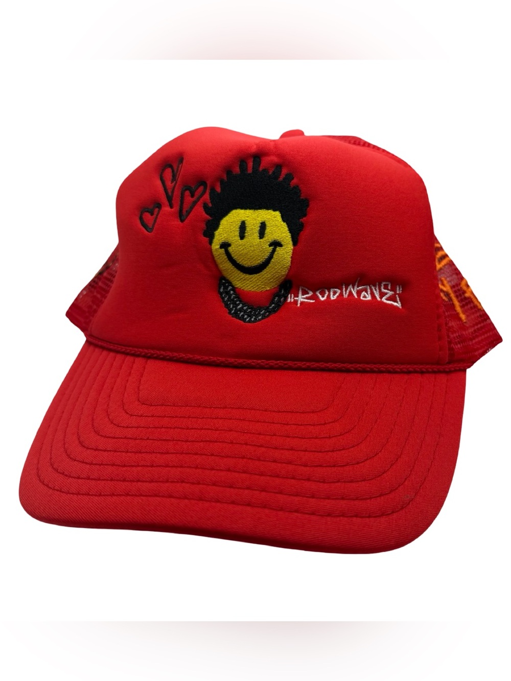 Rod Wave “For the Fans” Mesh Trucker Snapback Hat New